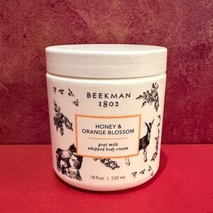 Beekman 1802 Honey & Orange Blossom Goat Milk Body Cream - Cream New Sealed